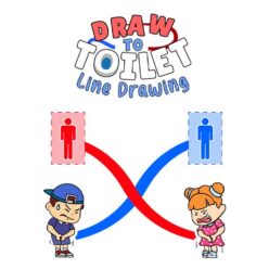 Draw To Toilet – Line Drawing